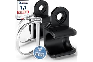 LAINFELD Anhängerkupplung für Thule Chariot & Coaster | Fahrradanhänger Kupplung inkl. Sicherheitspin | Einfache und schnelle Montage am Fahrrad