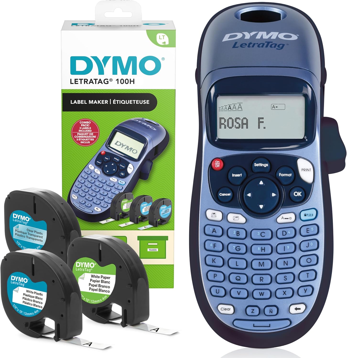 Prise en Main & Utilisation au Quotidien : Dymo LetraTag LT-100H Label Maker Starter Kit