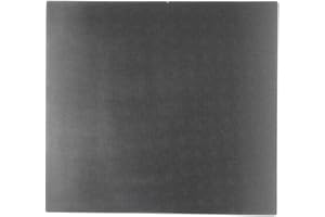 AYNEFY Placa de impresión de vidrio 3D 250x250x4mm Plataforma de impresión de vidrio de borosilicato con revestimiento microporoso para Anchor. 400℃ Inorgánico, 50-130℃ Excelente Planitud con