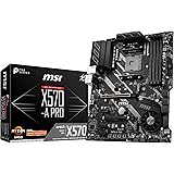 MSI X570-A PRO Motherboard ATX, AM4, DDR4, LAN, USB 3.2 Gen2, Type-C, M.2, HDMI, AMD RYZEN 2nd and 3rd Gen
