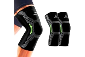 NativoDex Stabilizator stawu kolanowego z łąkotką i więzadłem - kompresyjny na kolana dla mężczyzn i kobiet