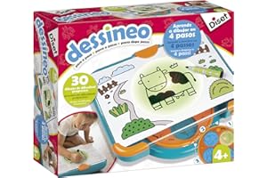 Diset - Dessineo uczy się rysować krok po kroku, gra edukacyjna, aby nauczyć się rysować dla dzieci od 4 lat