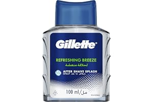 Gillette Refreshing Breeze, Splash After Shave, 100ml, Multicolor