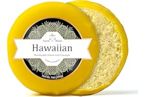 InterCheese | Single Hawaiian Wensleydale Cheese Truckle with Pineapple (200g)