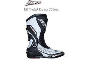 RST 2101 TRACTECH EVO III MOTORBIKE ADULT SPORTS BOOTS Men Women Motorcycle Motocross On-Road Moto GP Track Racing Touring CE Approved Boots Black