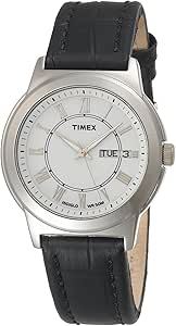 Timex T2E591 Gents Leather Strap Watch