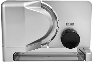 ritter E 16 elektrisk skärmaskin för kött och bröd i metall med ECO-motor, Made in Germany