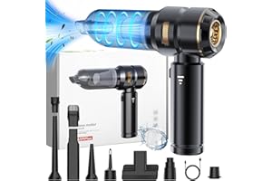 Sporvet Handheld Vacuum Cleaner,16000 Pa Powerful Handheld Vacuum Cordless, Mini USB Rechargeable Car Vacuum Cleaner for Home Car Carpet Stairs Pet Hair Deep Cleaning