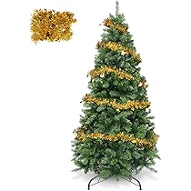 Árbol De Navidad Artificial De 180 Cm - 800 Puntas De PVC, 3 Secciones, Incluye Base Estable