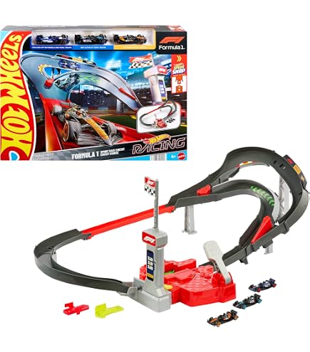 Siruishop Piste de Course Flexible 5M Enroulable Portable Piste de Course DIY et 12
