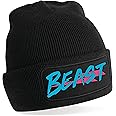 Mr Beast Beanie Hat Black