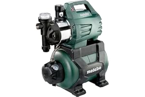 Metabo Hauswasserwerk HWWI 4500/25 Inox (600974000) Karton, Nennaufnahmeleistung: 1300 W, Max. Fördermenge: 4500 l/h, Max. Förderhöhe: 48 m