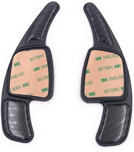 Ontto Alu Schaltwippen Verlängerung Für Cupra Leon/Ateca/Formentor - Schaltpaddel Aufsatz Schwarz