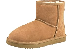 Shenduo Scarpe Donna Invernali - Stivali da Neve Classico a Gamba Corta Caldo DA5854