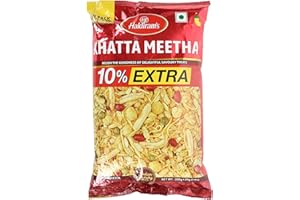 HALDIRAM'S Haldiram Khatta Metha 200 g (paquete de 6)