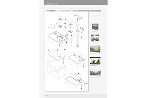 Askoll AB350071 Coperchio Illuminazione e Coperchio filtri Bianchi Pure XL LED