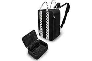 SAKURA BAGS Sakura Ryanair torba podróżna Ryanair 40 x 20 x 25 cm - Ryanair mała walizka - kieszenie wewnętrzne z haczykiem na kółkach - torba podróżna i rekreacyjna duża pojemność 20 litrów, czarne, 40x25x20 cm,