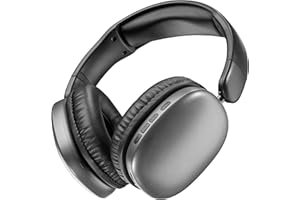 Music Sound MAXI3 Cuffie Wireless Over-ear, Cancellazione attiva del rumore, audio immersivo e cristallino, Fino a 35h di PLAYTIME NON STOP, Compatibile con tutti i dispositivi, Ricarica USB-C, Nero