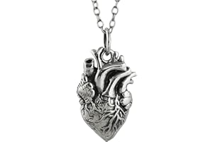 FashionJunkie4Life Anatomoy, Chemistry and Science Themed Pendant Necklaces, Sterling Silver