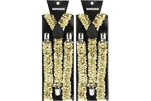 Folat 65686 Bretelle con Paillettes Oro