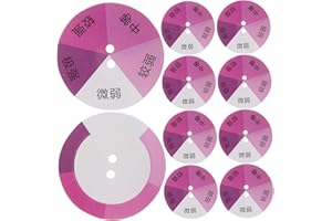 CHILDWEET 20Stücke Uv Testkarten Uv Verfärbungskarten zur Überprüfung der Uv Empfindlichkeit Praktische Testkarten für Uv Strahlen Hautpflege und Sonnenschutzkleidung