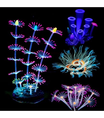 Zonster Koraal Vissen Tank Decoraties Silica Aquarium Planten In De Donkere Vissen Tank Decoraties Aquarium Ornamenten