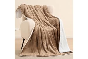 ‎CURECURE CURECURE Heizdecke Wärmedecke Heizdecke 130 * 180cm Beheizter uberwurf mit Abschaltautomatik Schneller Aufheiz Überhitzungsschutz 6 Temperaturstufen