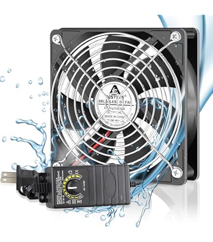12 Inch High Speed Double Ball Bearing Air Flow Ventilation Exhaust Fan - View #2