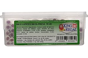 KINGREGAL King Regal Maxi Lápices Nata Fresa - estuche 70 unidades