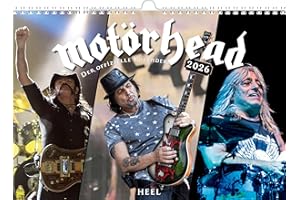 Motörhead Kalender 2026: Der offizielle Kalender mit ganz privaten Einblicken in das Tourleben von Motörhead. Wandkalender. Offizieller Kalender!
