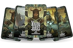 Generic Ibiza Tarot Vikings Tarot - Major Arcana - Norse Cards - 24 Cards - Age 14+