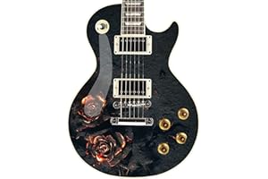 DESIGNDIVIL Guitar, Bass or Acoustic Skin Wrap Laminated Vinyl Decal Sticker The Ash Roses GS71