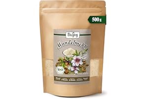 Biojoy Farine d’amandes BIO (500 g), Amande moulue, sans additifs