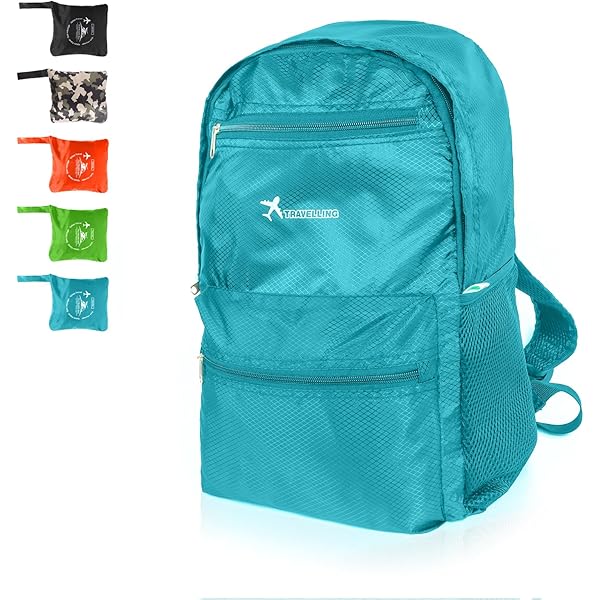 Leichter Wanderrucksack 20L - Faltbarer Daypack Wasserdicht Für Outdoor