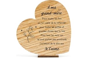 FLEXITONIC Cadeau Mamie Cadeau Fete Des Meres Pour Mamie Cadeau Grand Mere Cadeau Anniversaire Cadeau Fête Des Mères à Fabriquer Mamie Cadeau Fete Des Grand Mere Idee Cadeau Mamie Cadeau Merci Cadeau Noel