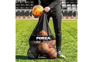 FORZA Ball Carry Bag - 10 Ball Capacity | Durable and Lightweight Carrying Solution for Football, Basketball, Rugby & More