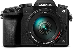 Panasonic DMC-G70HEG-K Systemkamera (16 Megapixel, 4K Video, 7,5 cm (3 Zoll) Touchscreen, WiFi) mit Objektiv Lumix G (14-140mm/F3,5-5,6) Power OIS schwarz