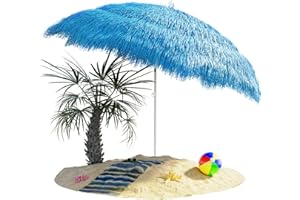 Kingsleeve Garden Beach Sun Parasol Patio Umbrella Shade Hawaiian Outdoor Party New Tilt