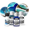 Resin Pro Ocean Epoxy Resin Kit - Art Pigment Set for Beginners & Professionals | Wave Effect for Resin Arts & Crafts | Set of Dyes in a Marine Palette for Works on Oceanic Themes