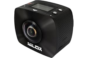 Nilox EVO 360 Plus Camera, Negro, 24.4 x 10.5 x 10