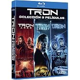Tron (Blu-ray) Pack 3 peliculas: Tron (1982) + Tron Legacy (2010) + Tron Ares (2025)