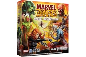 Asmodee - Cmon - Marvel Zombies Extension : Hydra Résurrection - Un Jeu Zombicide - Jeux de Société - Jeux de Figurines - Jeux Coopératif pour Adultes et Enfants dès 14 Ans - Version française