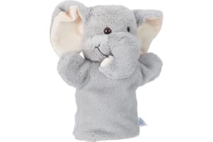 Heunec 394070 Poupée éléphant Gris