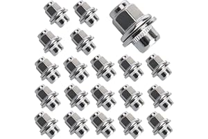 JAVOUKA 20pcs Carbon Steel Wheel Nuts Set, for Jaguar F-Type, S-Type, X-Type, XF Series, XJ X350/X351/X358, XK/XKR Series, M12 x 1.5 Locking Wheel Lug Nuts