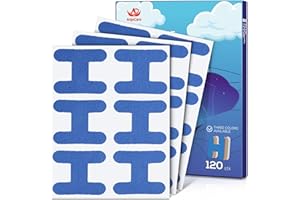 AnjoCare Cinta Bucal para Dormir, 120Piezas Tiras Avanzadas Suaves para Dormir que Reducen los Ronquidos y Mejoran la Respiración Nasal, Ayuda contra los Ronquidos para Hombres y Mujeres