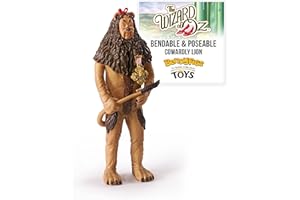 BENDYFIGS The Noble Collection Wizard of Oz: Cowardly Lion Bendyfig by