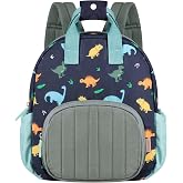GAGAKU Nursery Backpack for Boy Girl 2-4 Years &ndash; Small School Backpack, Mini Adjustable Travel Bag with Side Pockets &ndash; Birthd