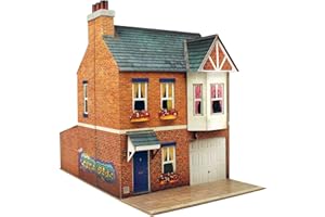 THE CITYBUILDER O Gauge (7mm) 1:43 Scale Model Railway Building Row House Kit CityBuilder