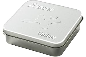 Rexel Optima 56 Heavy Duty Staples, For Stapling up to 40 Sheets, Use with Optima Heavy Duty Staplers, Box of 3750, 2102496, Silver