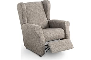 BELMARTI Funda sillón Relax Malta - Elástica Jacquard - Color Beig C02